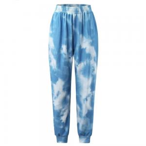 Custom tie dye gym sweat pant